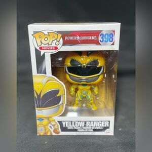 NEW Pop! Movies: Power Rangers - Yellow Ranger FUNKO #398
